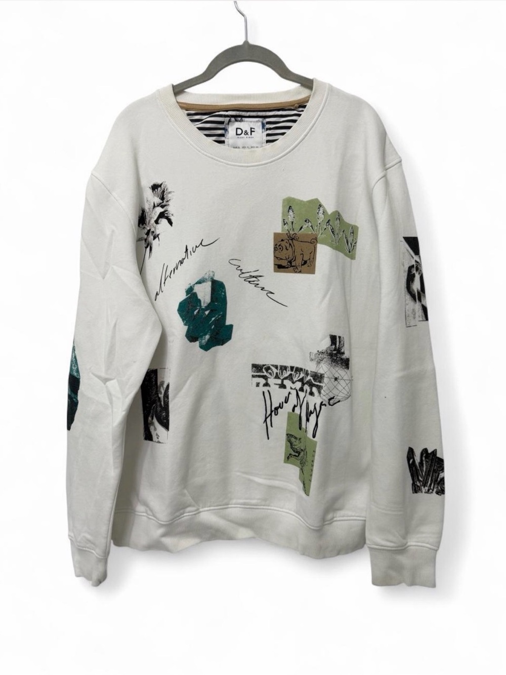 D&F Ricky Singh Graphic Sweatshirt 🤍 - Picture 2 of 8